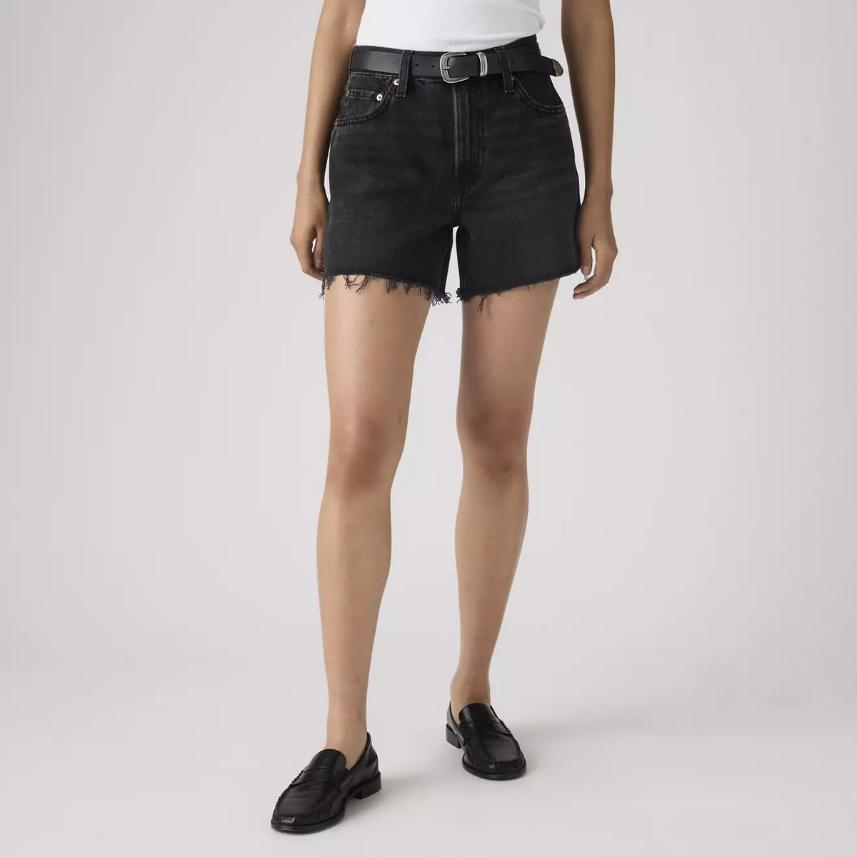 Shorts Ribcage nero