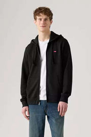 New Original Zip Up Hoodie nero