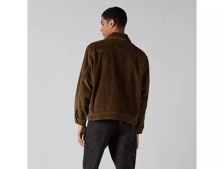 Corduroy Sunrise Trucker Jacket