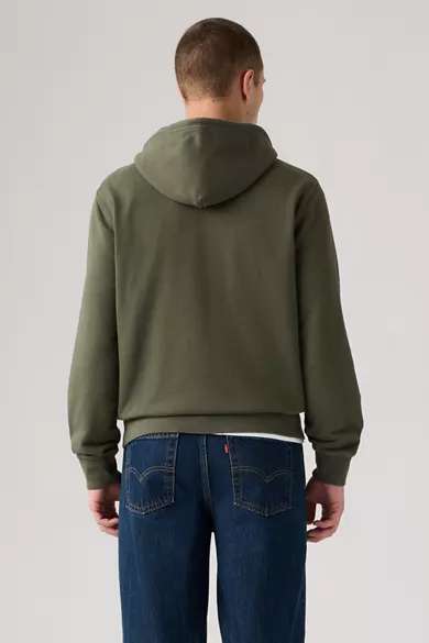 New Original Zip Up Hoodie verde