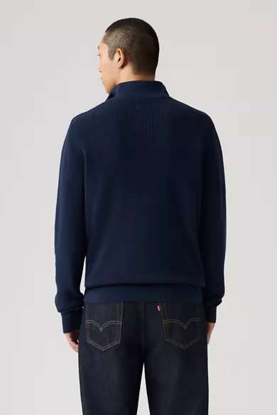 HM Quarter Zip Blu