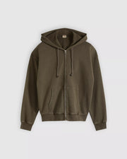Felpa zip boxy fit