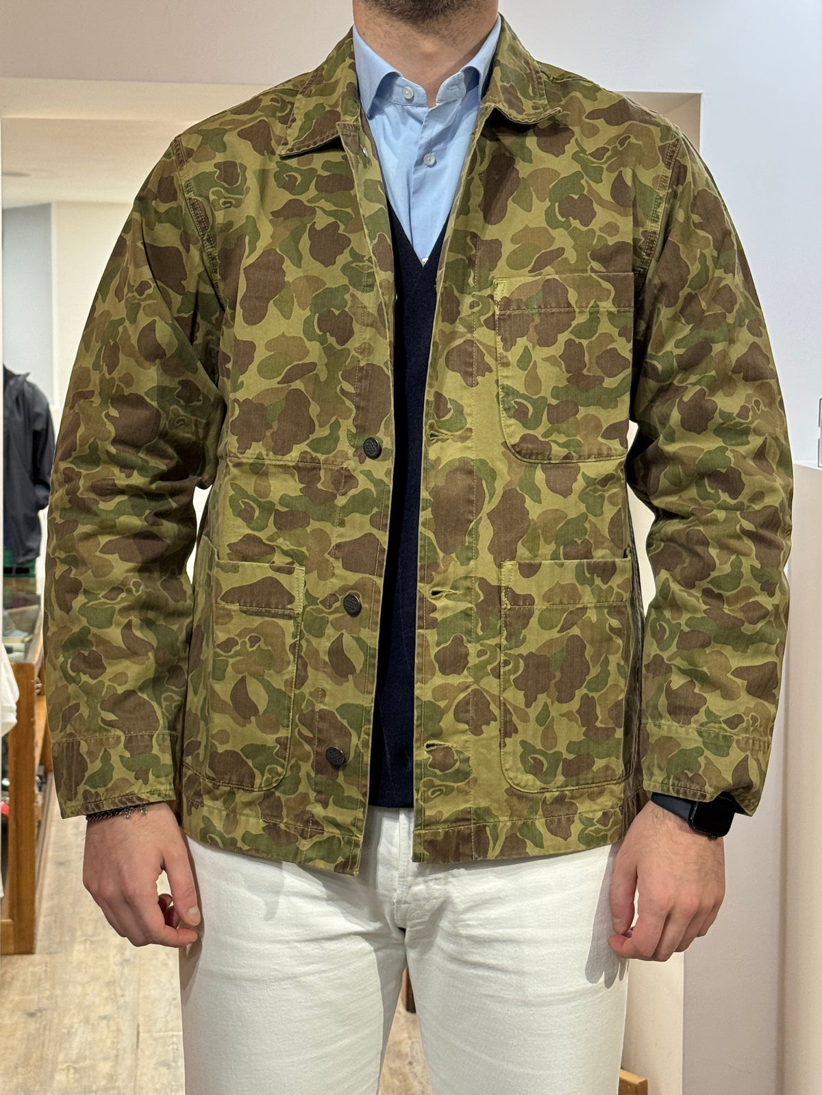 Work Jacket Frogskin Hbt St. Malo