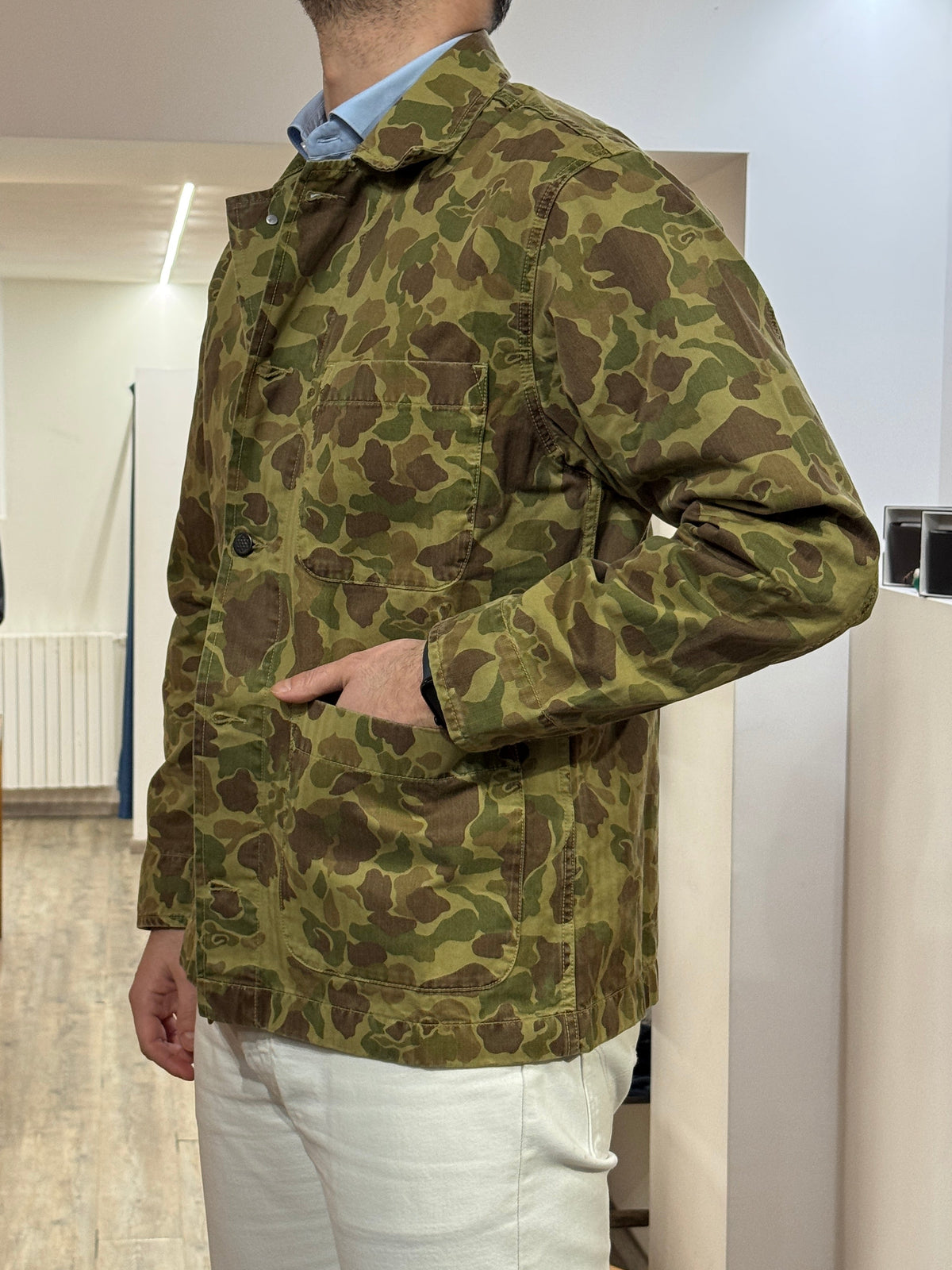 Work Jacket Frogskin Hbt St. Malo