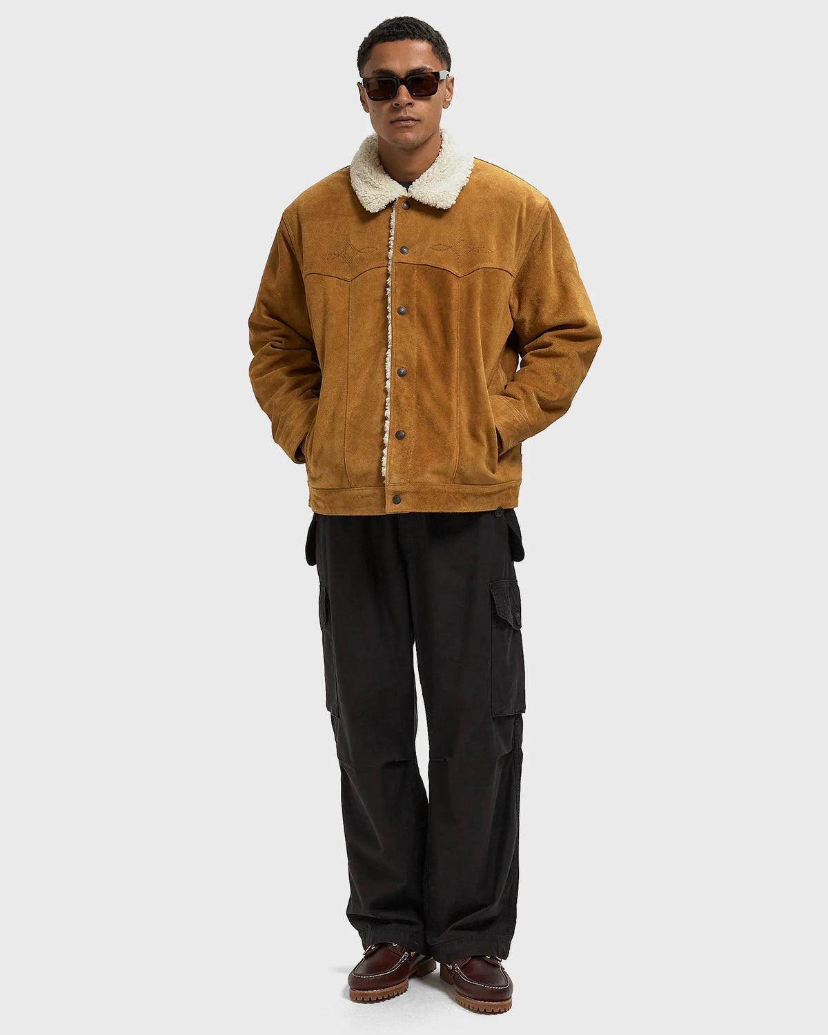 Trucker Jacket Western Sherpa